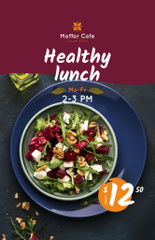 Healthy Lunch Offer with Tasty Salad