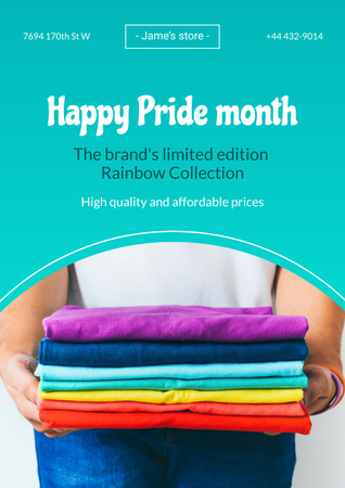 Ontwerpsjabloon van Poster van Pride Month Celebration
