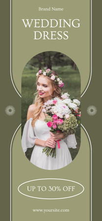 Modèle de visuel Annonce de boutique de mariage de mode - Snapchat Geofilter