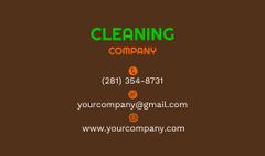 Cleaning Services Offer with Funny Squirrel