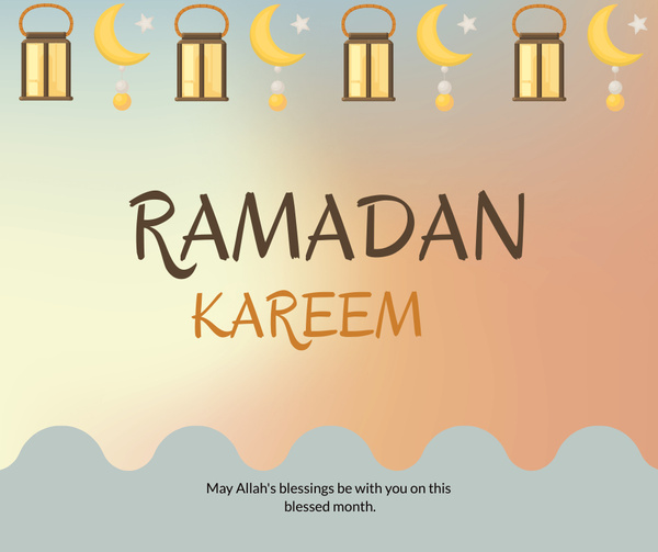Ramadan Kareem Holiday Celebration