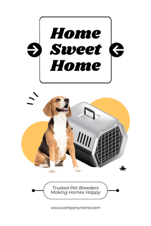 Cute Beagle Puppy Waiting For Adoption Pinterest Design Template