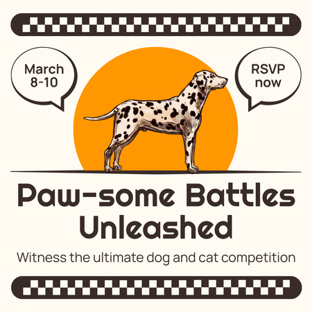 Pet Contest Announcement Instagram Design Template