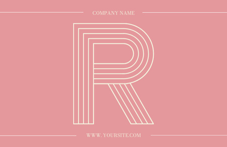 Designvorlage Digital Marketing Company Emblem für Business Card 85x55mm