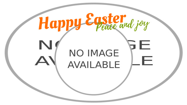Designvorlage Easter Greeting Bunnies in Basket für Full HD video