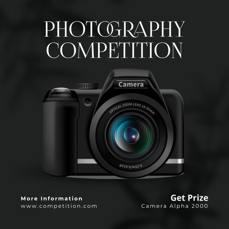 Photography Competition Instagram Post Instagram Modelo de Design
