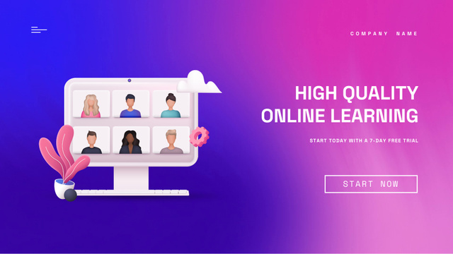 Platilla de diseño Online Courses Ad Full HD video