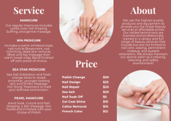 Manicure Salon Offer with Nail Polish
