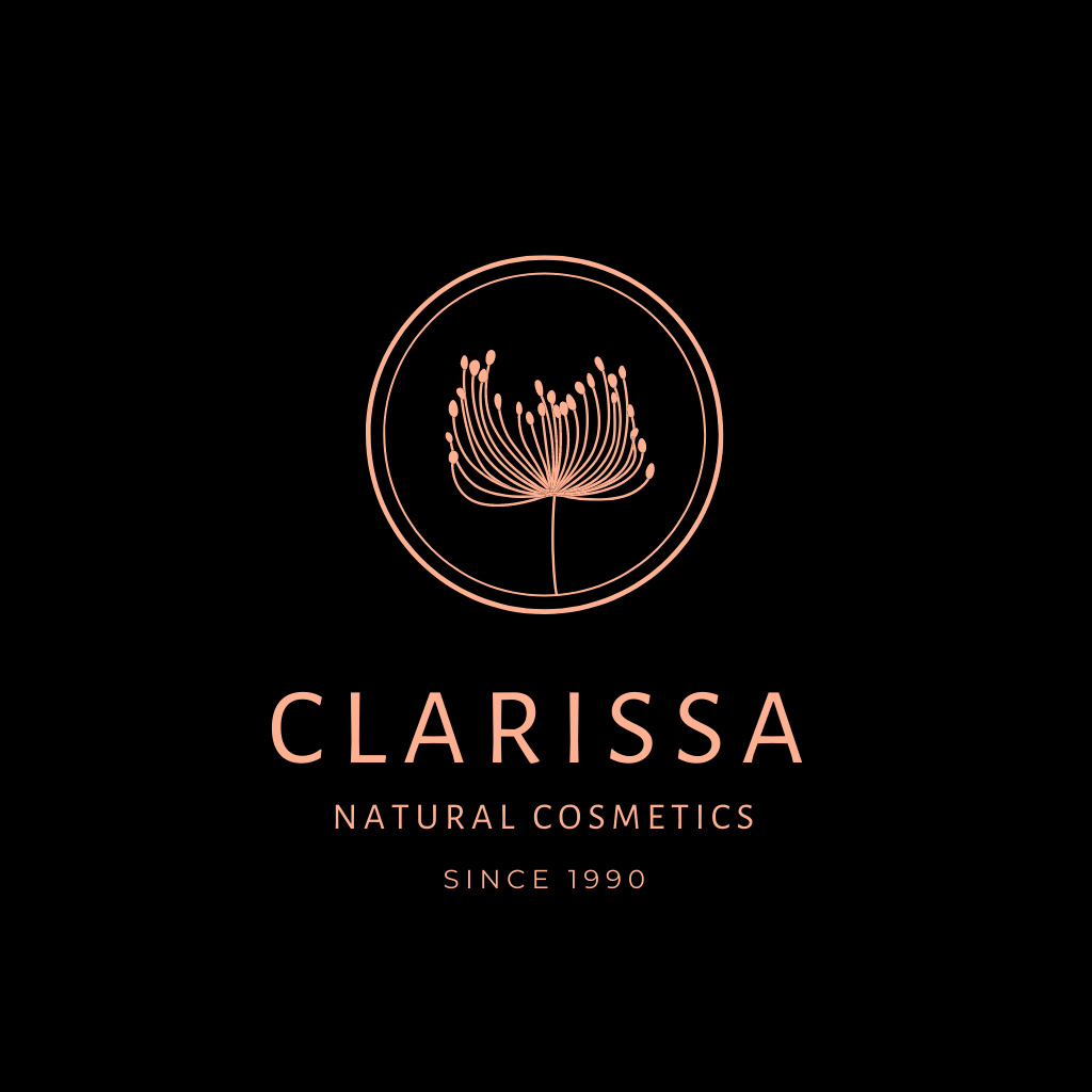 Plantilla de diseño de Organic Skin Care Cosmetic Offer Logo 
