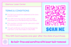 Gift Voucher for Laser Hair Removal for Women