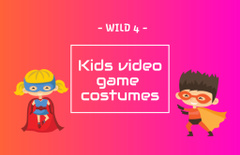 Video Game Kids Costumes Offer