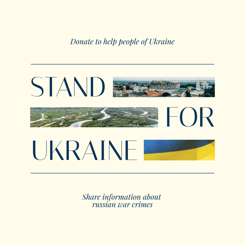 Modèle de visuel Immediate Understanding of the Conflict in Ukraine - Instagram