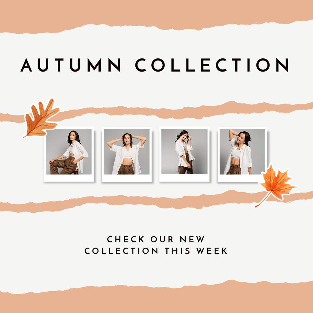 Fall Clothing for Women Instagram Modelo de Design