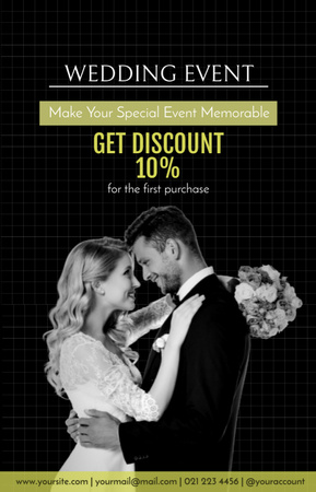 Wedding Event Agency Ad IGTV Cover Design Template