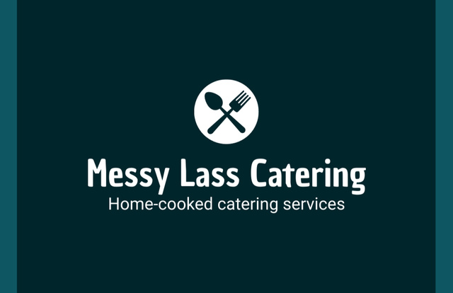 Catering Services Offer Business Card 85x55mm – шаблон для дизайну