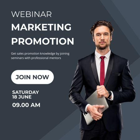 Marketing Promotion Strategies Instagram – шаблон для дизайна