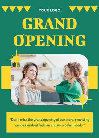 Grand Opening of Craft Store Flayer Design Template