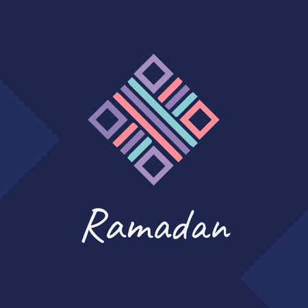 Ontwerpsjabloon van Animated Post van Ramadan Kareem-vakantieviering