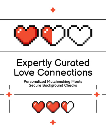 Platilla de diseño Expert Dating Supervision Services Instagram Post Vertical