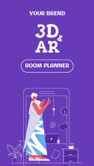 3D and Augmented Reality Room Planner