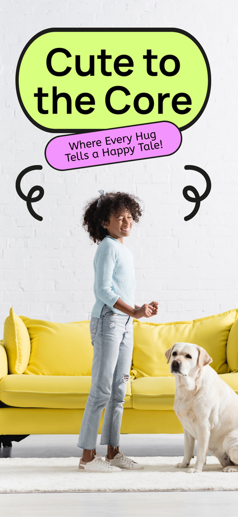 Modèle de visuel Purebred Dogs Promotion - Snapchat Geofilter