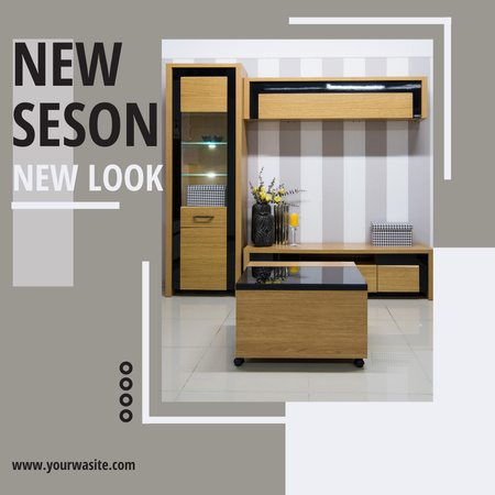 Advertising Modern Home Furniture Instagram tervezősablon