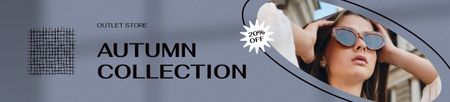 Autumn Fashion Collection Announcement Ebay Store Billboard Design Template