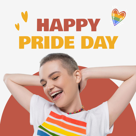 Happy pride day Instagram Design Template