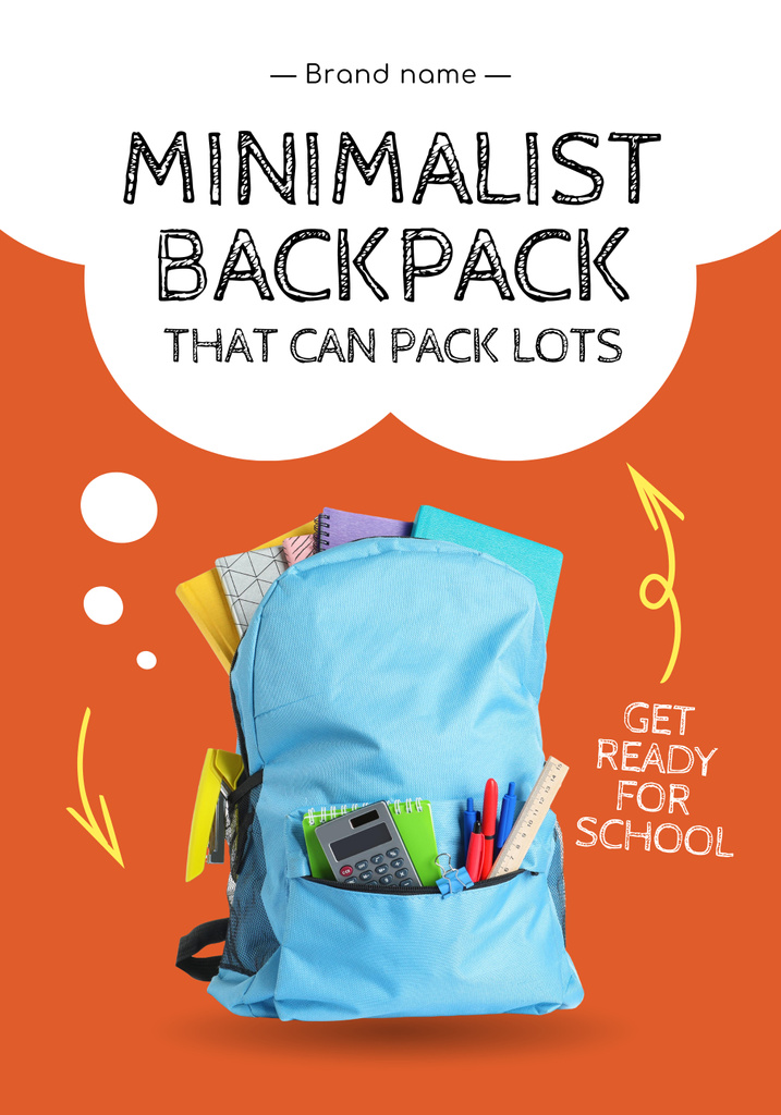 Terrific Back to School Deal Poster 28x40in – шаблон для дизайну