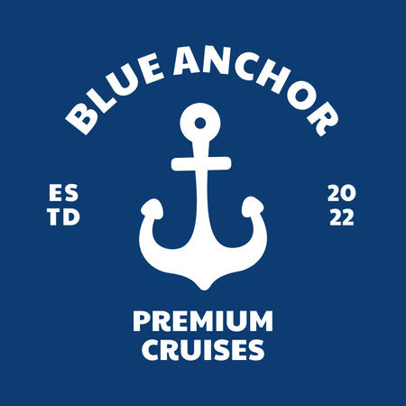 Premium Cruises Offer Logo Design Template