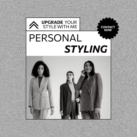 Personal Styling for Multiracial Women Instagram Design Template