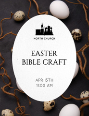 Easter Bible Craft Announcement