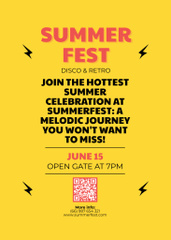 Music Summer Festival Event Announcement