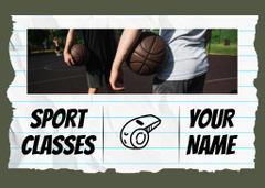 Young Basketball Players for Sports Classes