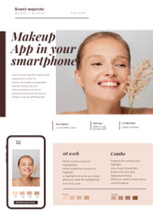 Makeup Mobile Application in Smartphone