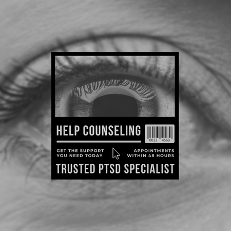 Psychological Help and Counseling Instagram Design Template