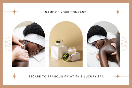 Discover the Women's Refreshing Spa Salon Experience Mood Board Design Template