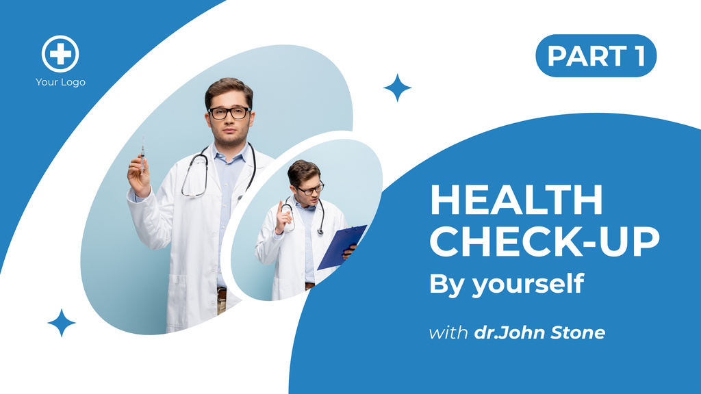 Healthcare Checkup in Clinic Offer Youtube – шаблон для дизайну
