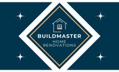 Home Renovation Service Promo on Blue