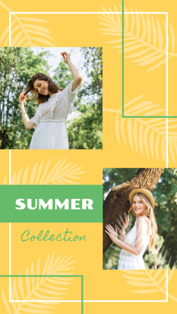 New Summer Collection Instagram Story Design Template