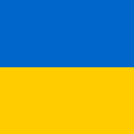 Plantilla de diseño de bandera nacional de ucrania Instagram 