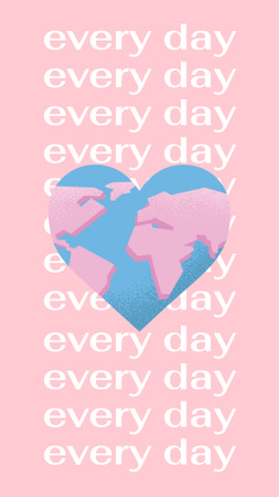 Template di design Earth Day Announcement Instagram Video Story