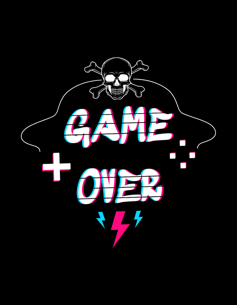 Exciting Video Game  T-Shirt Design Template