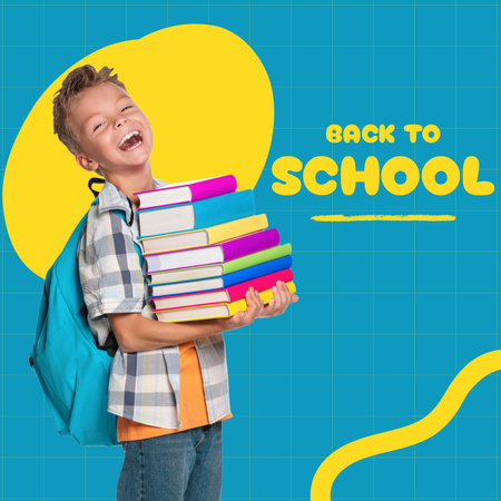 Modèle de visuel Back to School Announcement  - Instagram