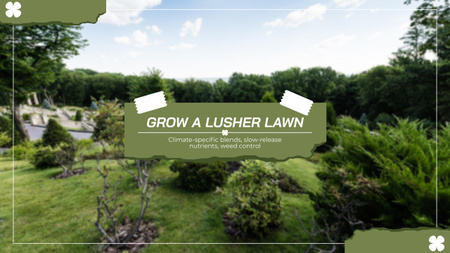 Plantilla de diseño de Lawn services Youtube 