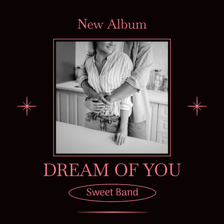 Dream Of You Album Cover Šablona návrhu
