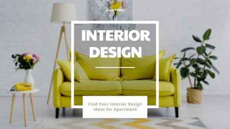 Platilla de diseño Interior Design Ideas for Apartment Youtube Thumbnail