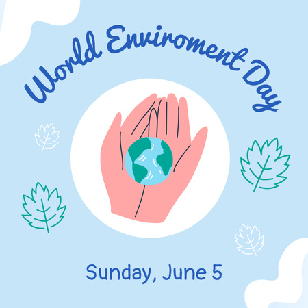 World Environment Day On Sunday Announcement Instagram Design Template