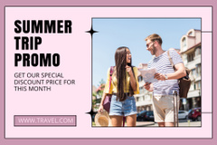 Summer Trip Promo on Pink