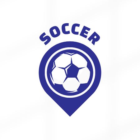 Emblem of Soccer Club Logo Modelo de Design